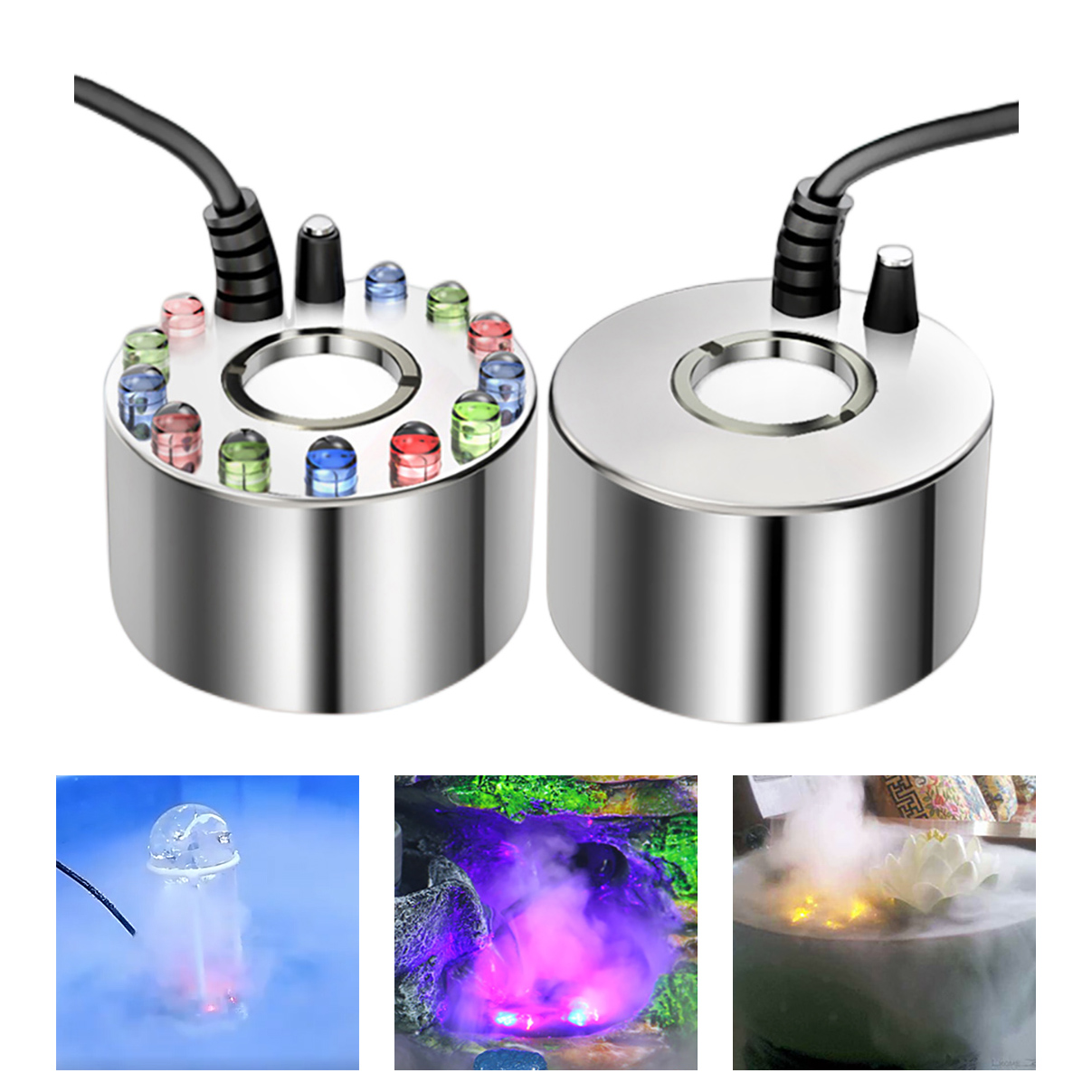 110V 220V ultrasonik buğu yapı - Terrarium Fogger Ultrasonic incelemesi ve fiyatı