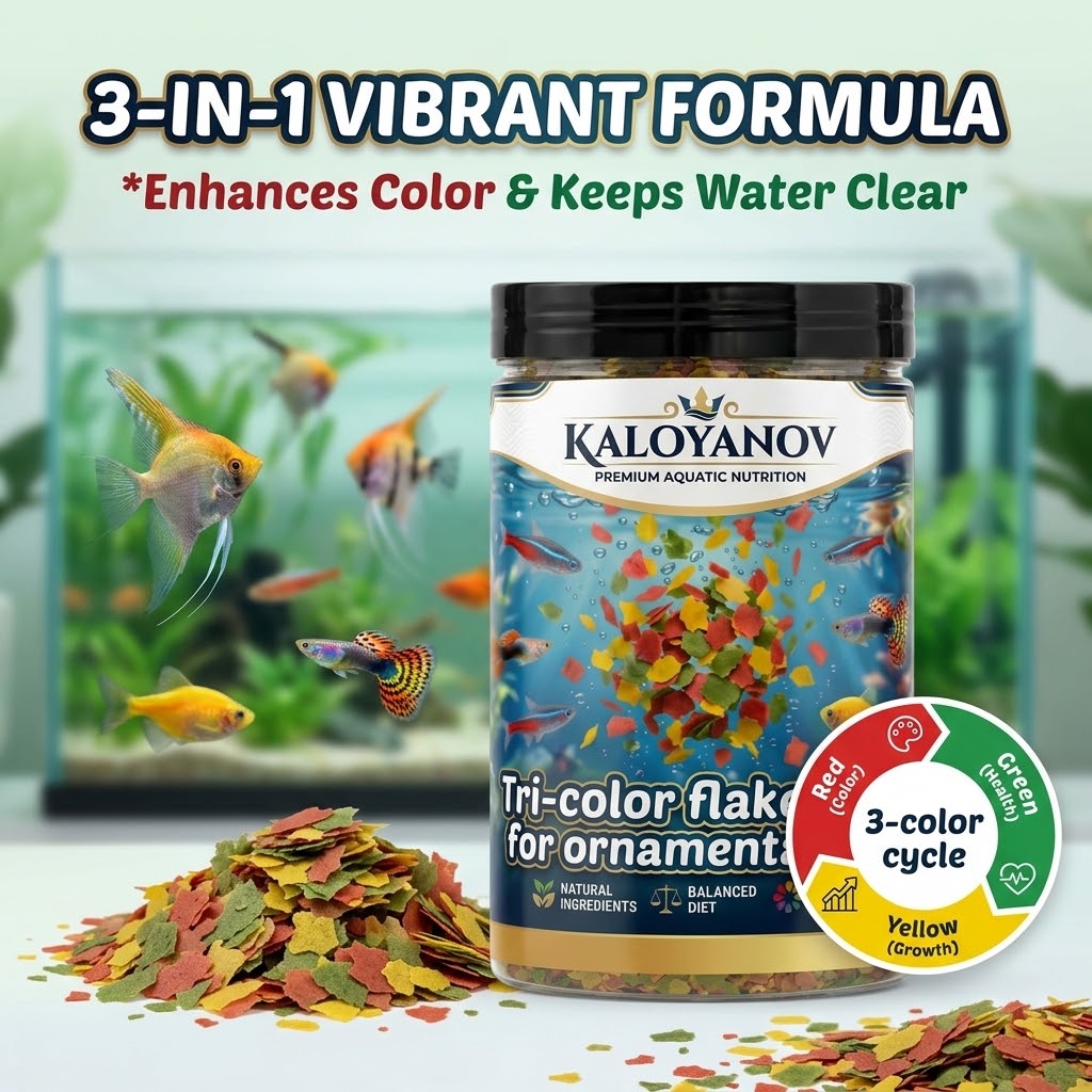 Premium 3 Renkli Pul Balık Yem - Tetra Food Tropical Flakes incelemesi ve fiyatı
